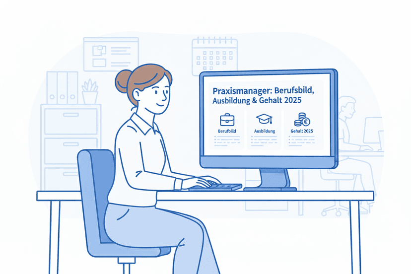 Praxismanager: Gehalt, Aufgaben & Weiterbildung