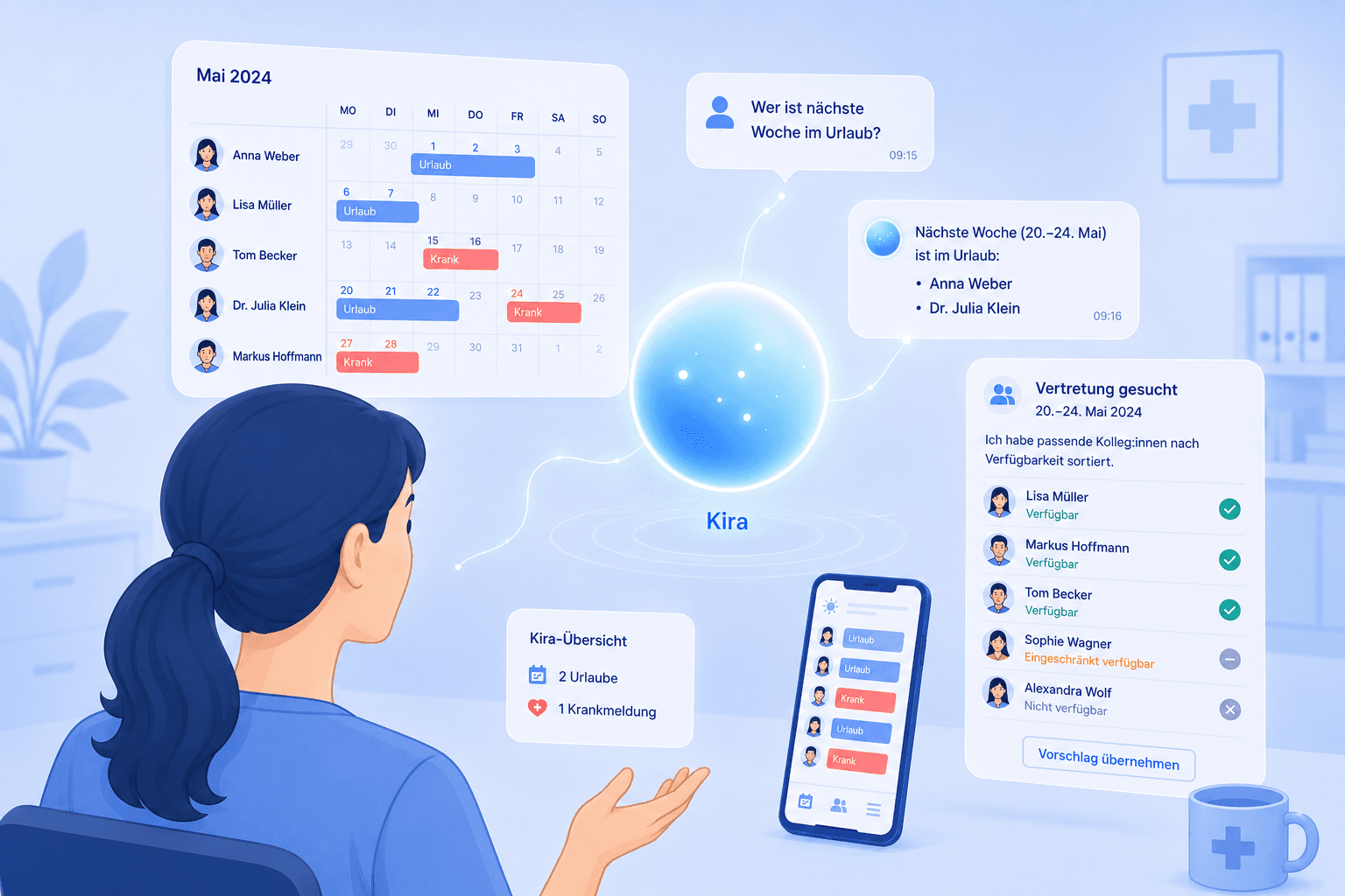AI Vacation Planning: How the Kira Assistant Handles Absences for You
