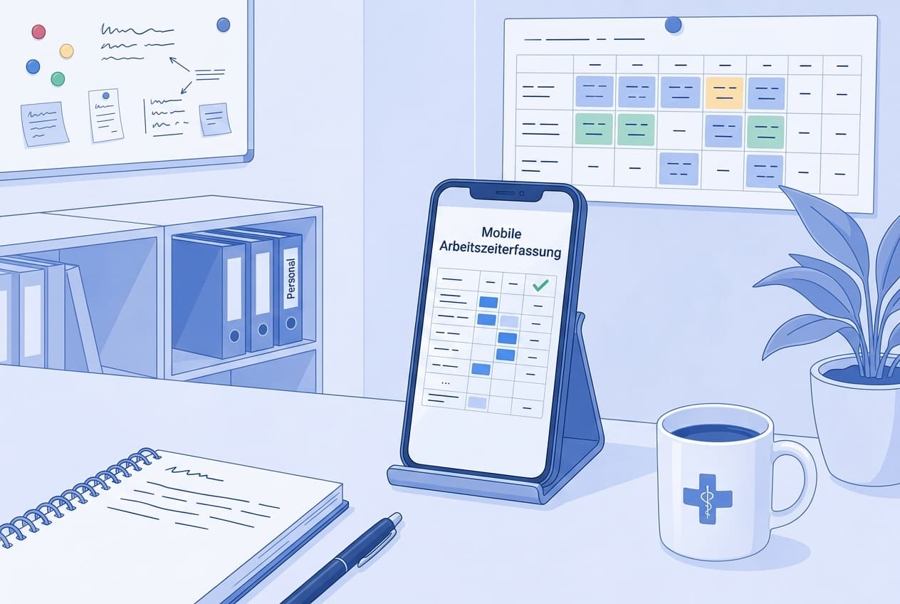 Mobile Time Tracking in Medical Practices