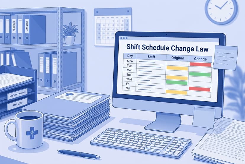 Shift Schedule Change Law: Notice Periods
