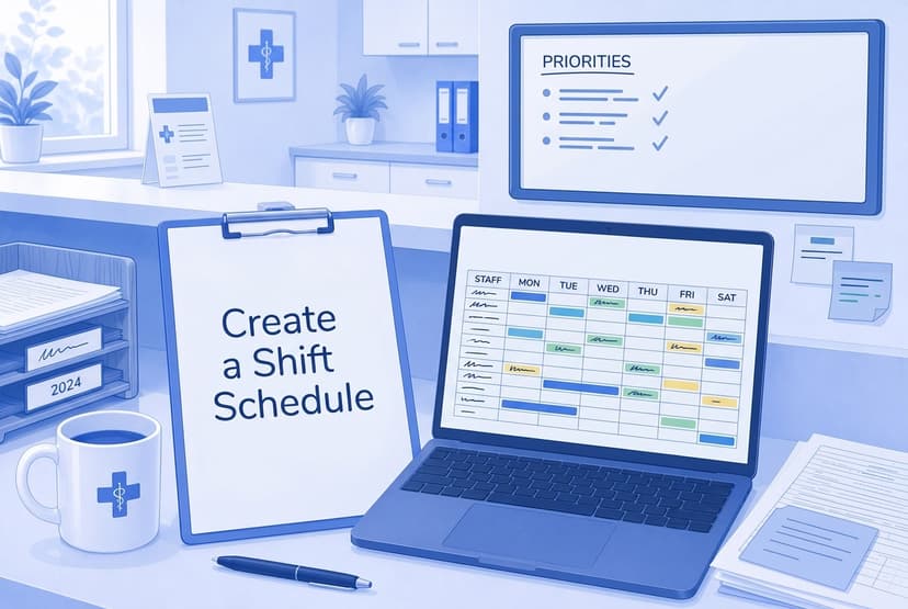 How to Create a Shift Schedule: Step-by-Step Guide with Example, Tools and Pitfalls