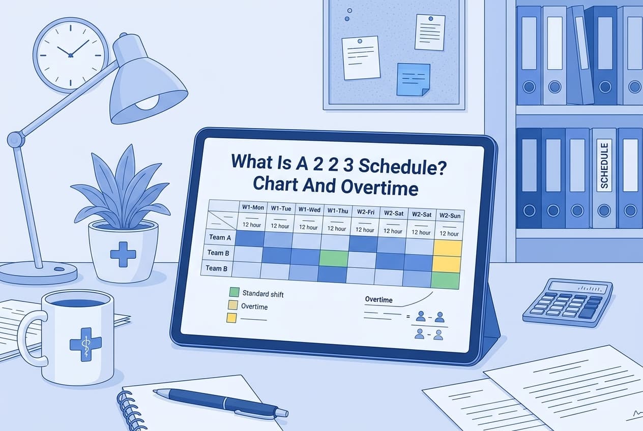 What Is a 2 2 3 Schedule? Chart and Overtime