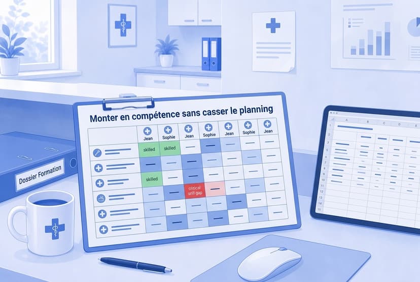 Monter en compétence sans casser le planning