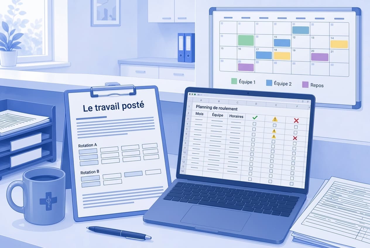 Travail posté : définition, rythmes et règles