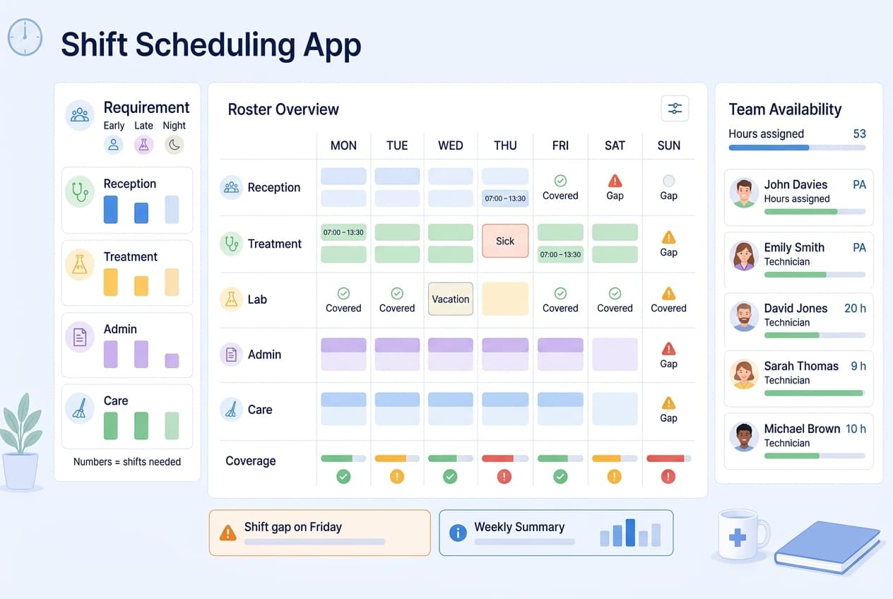 Shift Scheduling App: How to Choose and Roll Out