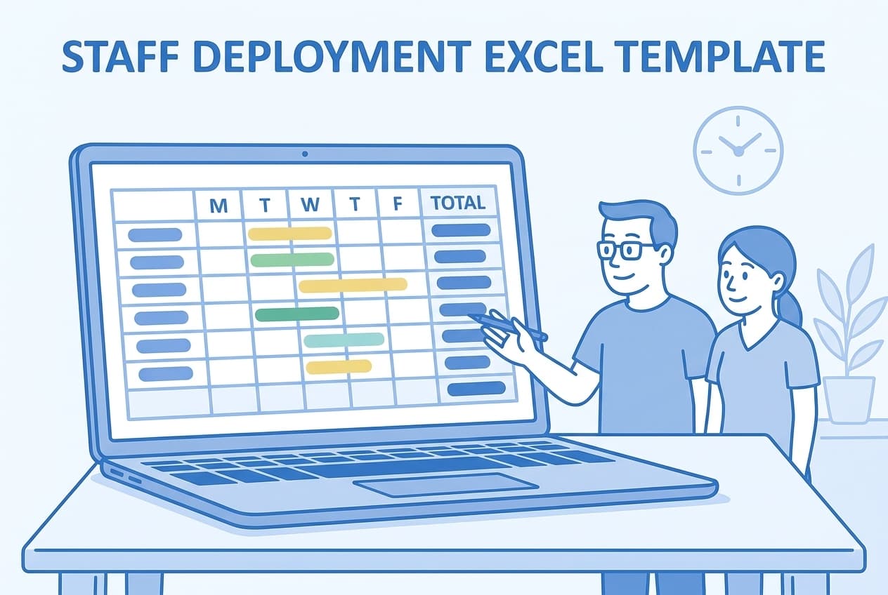 Staff Deployment Excel Template - Free Download