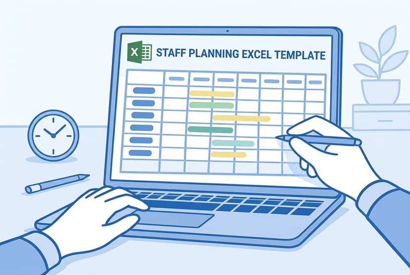 Staff Planning Excel Template - Free Template for Medical Practices