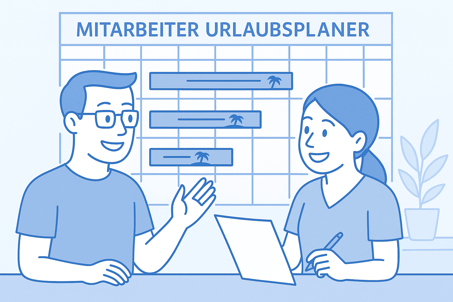 Employee Vacation Planner - Free Excel Template for Team Vacation Planning