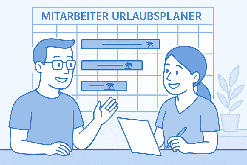 Employee Vacation Planner - Free Excel Template for Team Vacation Planning