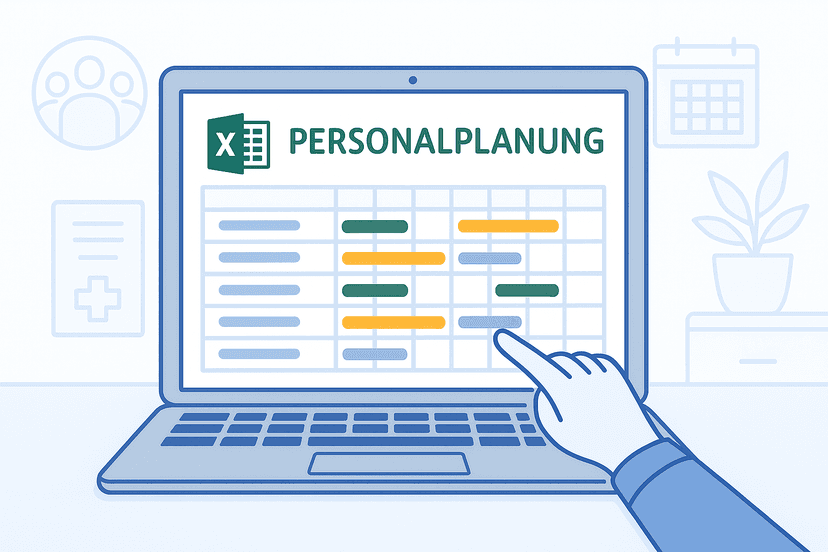 Staff Planning Excel Template - Free Template for Medical Practices