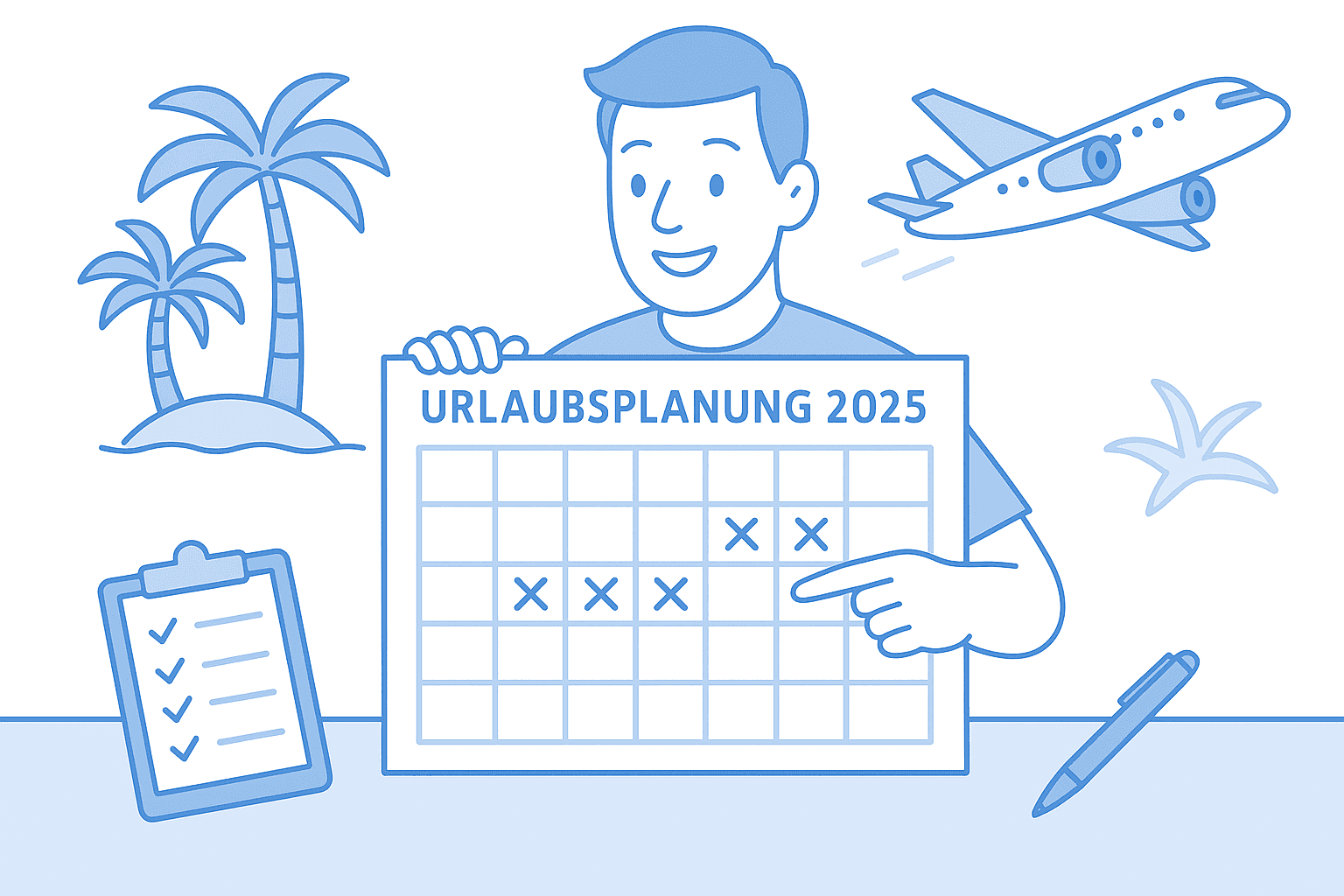 Vacation Planning 2026 Excel Template - Free, with All Public Holidays